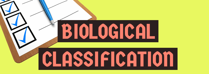 biological classification notes
